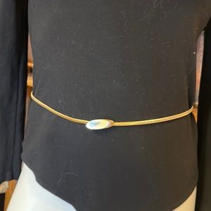 Vintage Gold Belt
